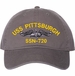 USS Pittsburgh SSN-720 with Dolphins Unstructured Dad Cap