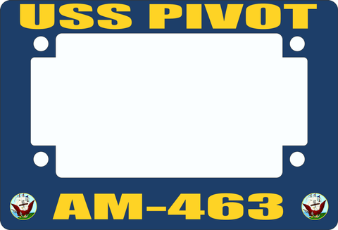USS Pivot AM-463 Motorcycle Frame