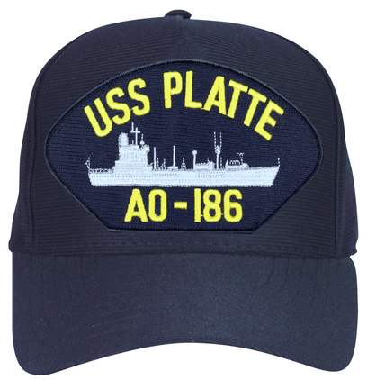 USS Platte AO-186 Ship Cap