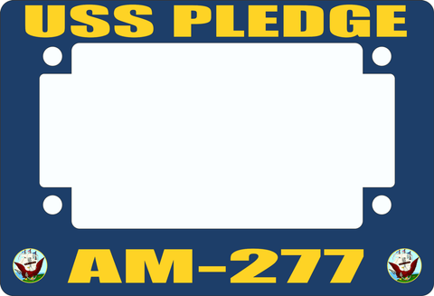 USS Pledge AM-277 Motorcycle Frame