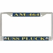 USS Pluck AM-464 License Plate Frame