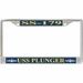 USS Plunger SS-179 License Plate Frame