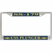 USS Plunger SS-179 License Plate Frame