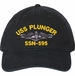 USS Plunger SSN-595 with Dolphins Unstructured Dad Cap