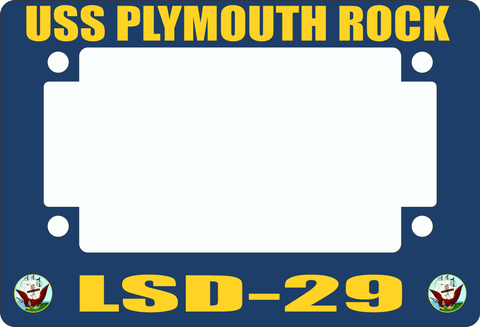 USS Plymouth Rock LSD-29 Motorcycle Frame