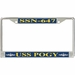 USS Pogy SSN-647 License Plate Frame