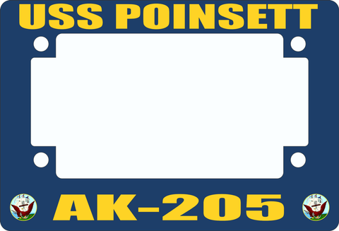 USS Poinsett AK-205 Motorcycle Frame