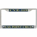 USS Point Cruz CVE-119 License Plate Frame