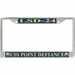 USS Point Defiance LSD-24 License Plate Frame