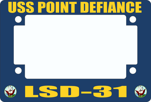 USS Point Defiance LSD-31 Motorcycle Frame