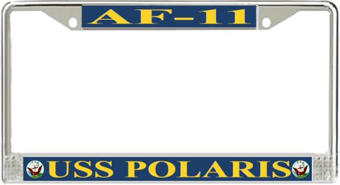 USS Polaris AF-11 License Plate Frame