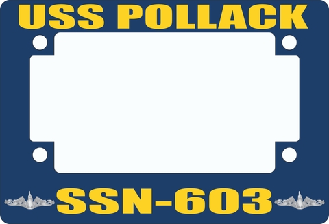 USS Pollack SSN-603 Motorcycle Frame