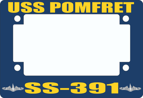 USS Pomfret SS-391 Motorcycle Frame
