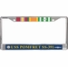 USS Pomfret SS-391 Vietnam Veteran 3-Ribbon Stack License Plate Frame