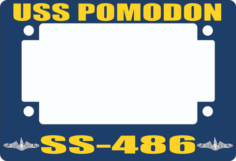 USS Pomodon SS-486 Motorcycle Frame