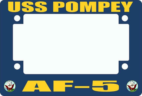 USS Pompey AF-5 Motorcycle Frame