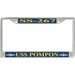 USS Pompon SS-267 License Plate Frame