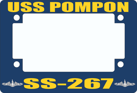 USS Pompon SS-267 Motorcycle Frame