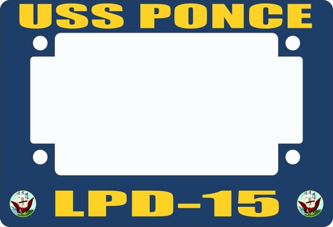 USS Ponce LPD-15 Motorcycle Frame