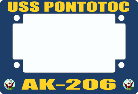 USS Pontotoc AK-206 Motorcycle Frame