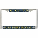 USS Port Royal  CG-73 License Plate Frame