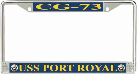 USS Port Royal  CG-73 License Plate Frame