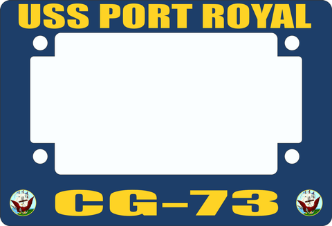 USS Port Royal  CG-73 Motorcycle Frame