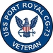 USS Port Royan CG-73 Veteran Decal Sticker