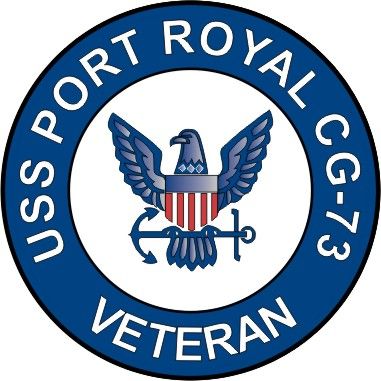 USS Port Royan CG-73 Veteran Decal Sticker