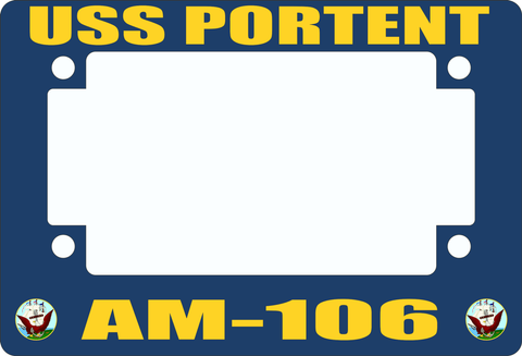 USS Portent AM-106 Motorcycle Frame