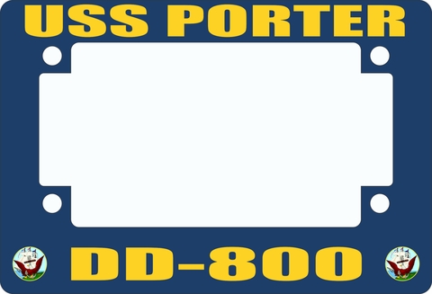 USS Porter DD-800 Motorcycle Frame