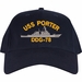 USS Porter DDG-78 Ship Emblematic Custom Embroidered Cap