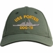 USS Porter DDG-78 Ship Emblematic Custom Embroidered Cap