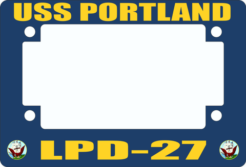 USS Portland LPD-27 Motorcycle Frame