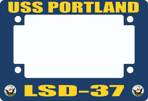 USS Portland LSD-37 Motorcycle Frame