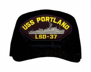 USS Portland LSD-37 Ships Ball Cap
