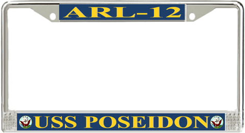 USS Poseidon ARL-12 License Plate Frame