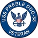 USS Preble DDG-88 Veteran Decal Sticker