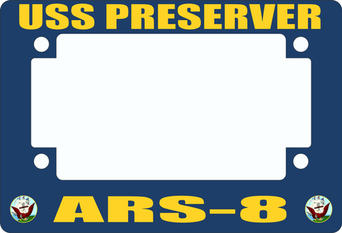 USS Preserver ARS-8 Motorcycle Frame