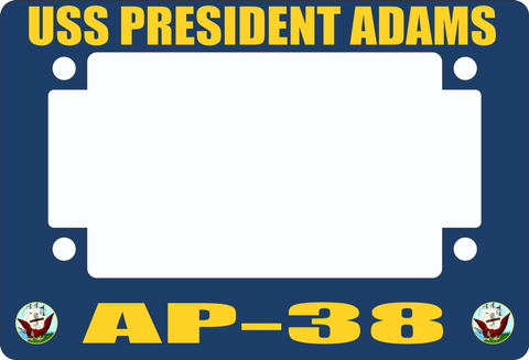 USS President Adams AP-38 Motorcycle Frame