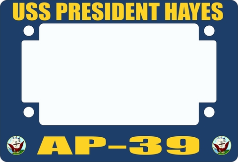 USS President Hayes AP-39 Motorcycle Frame