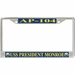 USS President Monroe AP-104 License Plate Frame