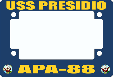 USS Presidio APA-88 Motorcycle Frame