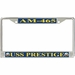 USS Prestige AM-465 License Plate Frame