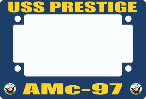USS Prestige AMc-97 Motorcycle Frame
