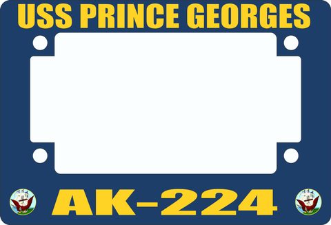 USS Prince Georges AK-224 Motorcycle Frame