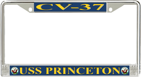 USS Princeton CV-37 License Plate Frame