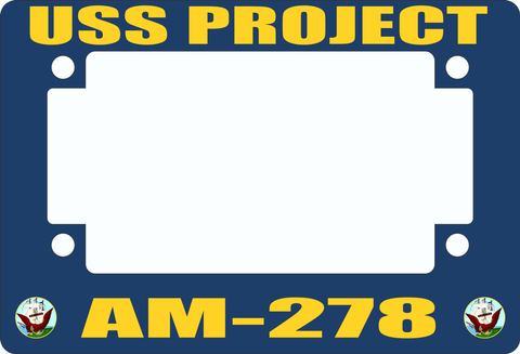 USS Project AM-278 Motorcycle Frame