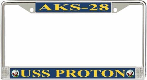 USS Proton AKS-28 License Plate Frame