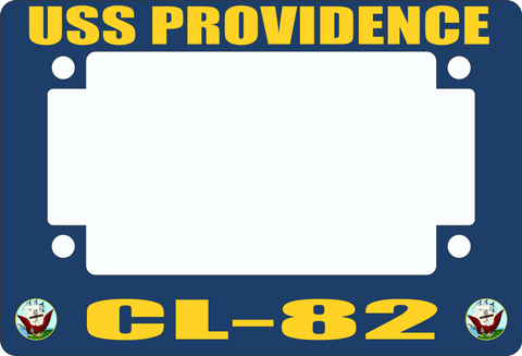 USS Providence CL-82 Motorcycle Frame